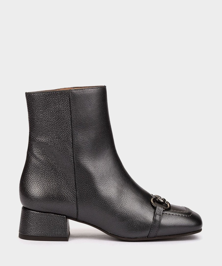 Shoe Pedro Miralles Ankle Boots | Leather Ankle Boots. Mars Napa Antracita