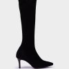 Shoe Pedro Miralles Boots | Elastic Fabric High Boots. Ante Strech Negro