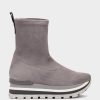 Shoe Pedro Miralles Ankle Boots | Elastic Fabric Sneakers Ante Strech Gris