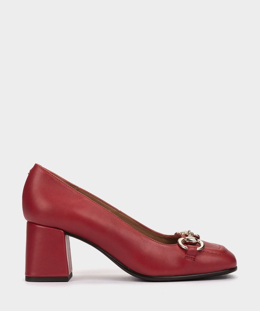 Shoe Pedro Miralles Pumps | Leather Heeled Shoes Seta Bally