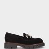 Shoe Pedro Miralles Loafers | Black Suede Loafers Amalfi Negro