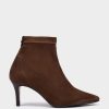 Shoe Pedro Miralles Ankle Boots | Elastic Fabric Ankle Boots. Ante Strech Tabaco