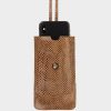 Accessories Pedro Miralles Accessories | Leather Phone Holder Cm Marron