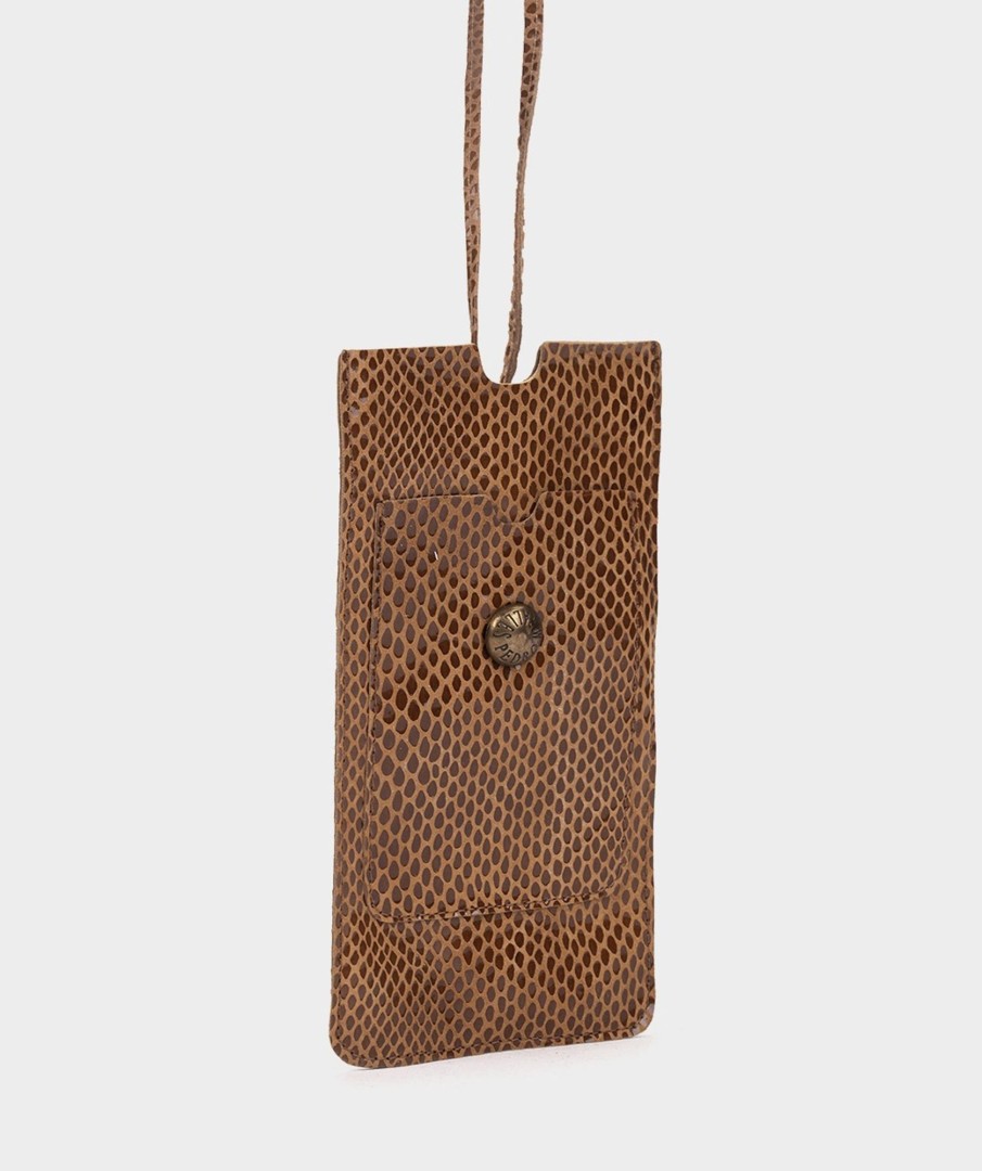 Accessories Pedro Miralles Accessories | Leather Phone Holder Cm Marron