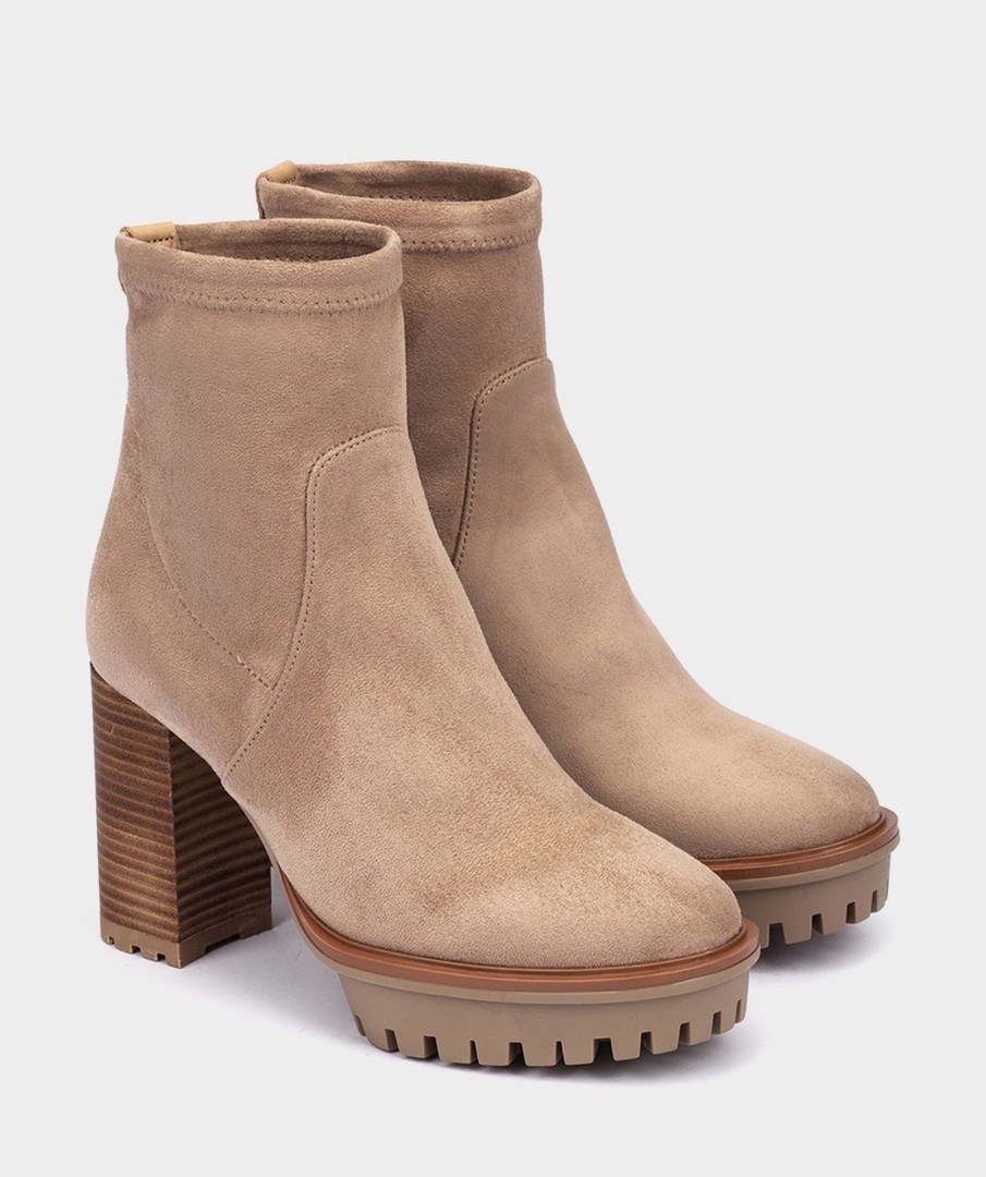 Shoe Pedro Miralles Ankle Boots | Elastic Fabric Ankle Boots. Ante Strech Arena