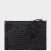 Accessories Pedro Miralles Accessories | Handbag Engraved Leather Sobre Negro