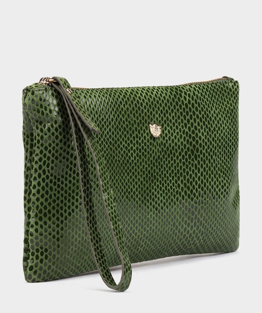 Accessories Pedro Miralles Evening Bags | Leather Handbag Fish Mela