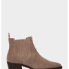 Shoe Pedro Miralles Ankle Boots | Light Brown Split Leather Ankle Boots Velour Bark