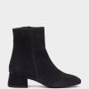 Shoe Pedro Miralles Ankle Boots | Ankle Boots Made Of Split Leather In Navy Blue Colour Velour Navy