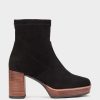 Shoe Pedro Miralles Ankle Boots | Elastic Fabric Ankle Boots. Ante Strech Negro