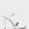 Shoe Pedro Miralles Heeled Sandals | Leather Heeled Sandals Nacarado Perla