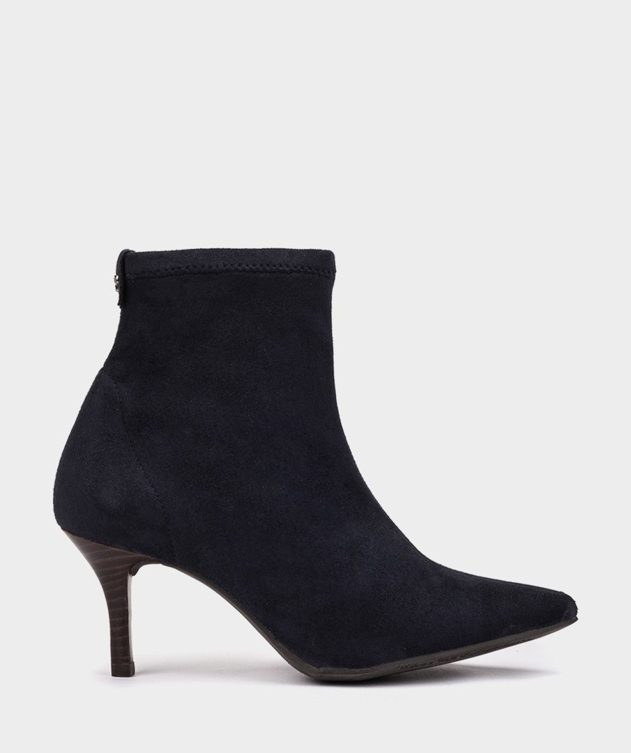 Shoe Pedro Miralles Ankle Boots | Elastic Fabric Ankle Boots. Ante Strech Navy