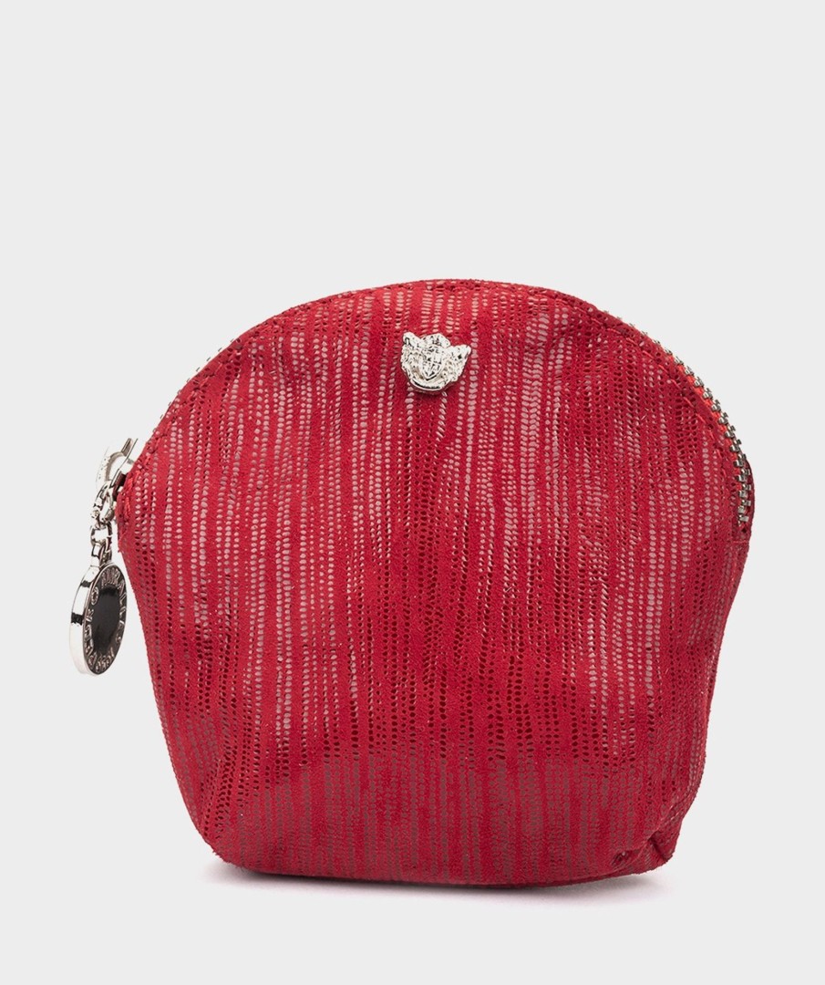 Accessories Pedro Miralles Accessories | Embossed Leather Purse With Zipper Moburdeos