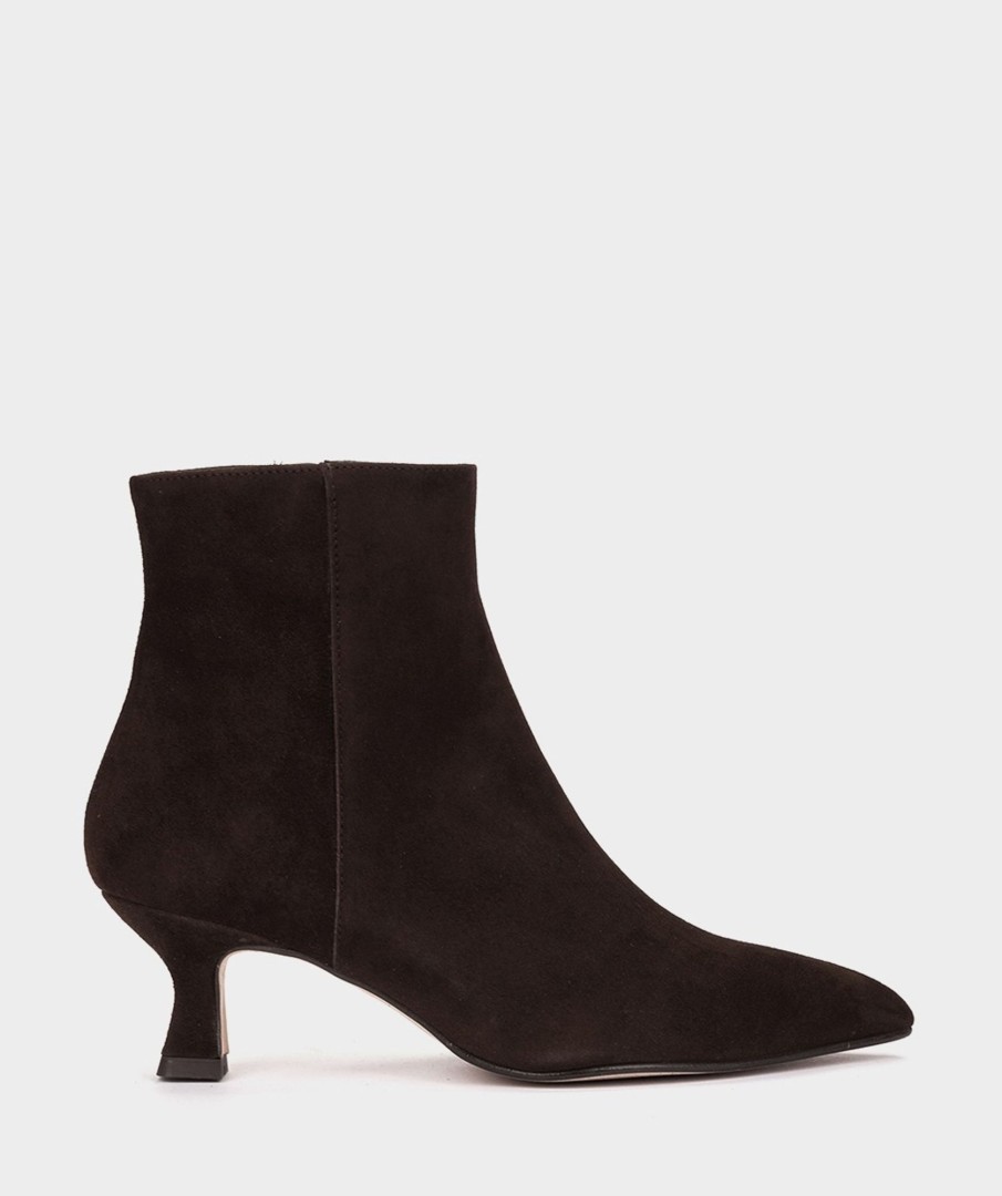 Shoe Pedro Miralles Ankle Boots | Suede Ankle Boots Amalfi Choco