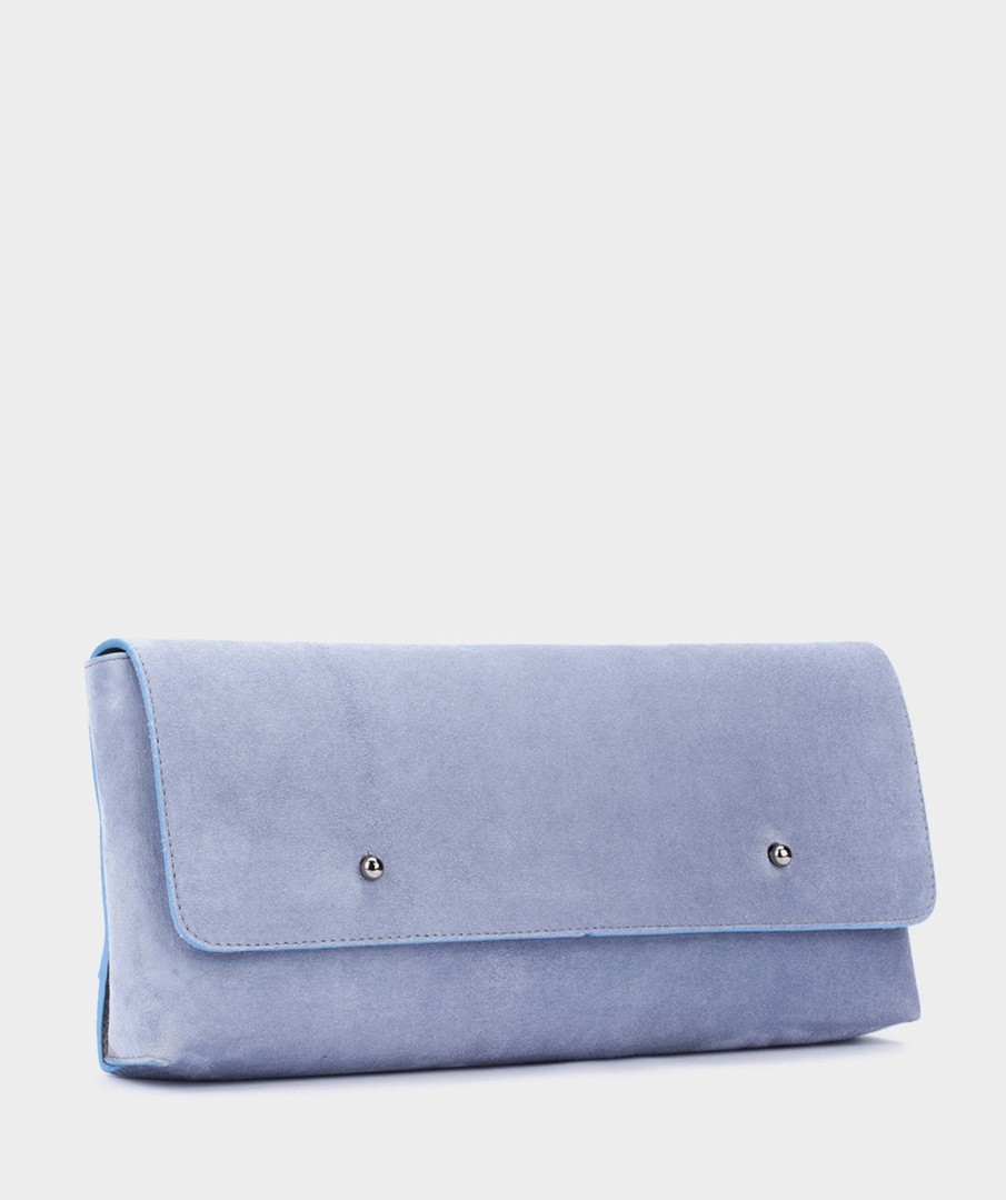 Accessories Pedro Miralles Evening Bags | Handbag With Hanging Chain Amalfi Sky