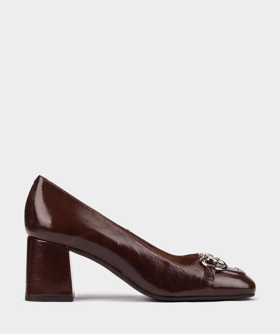 Shoe Pedro Miralles Pumps | Patent Leather Pumps. Athenas Castagna