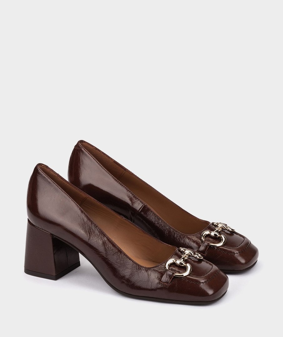 Shoe Pedro Miralles Pumps | Patent Leather Pumps. Athenas Castagna