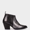 Shoe Pedro Miralles Ankle Boots | Silver Metallic Leather Ankle Boots Metal Viejo Acero