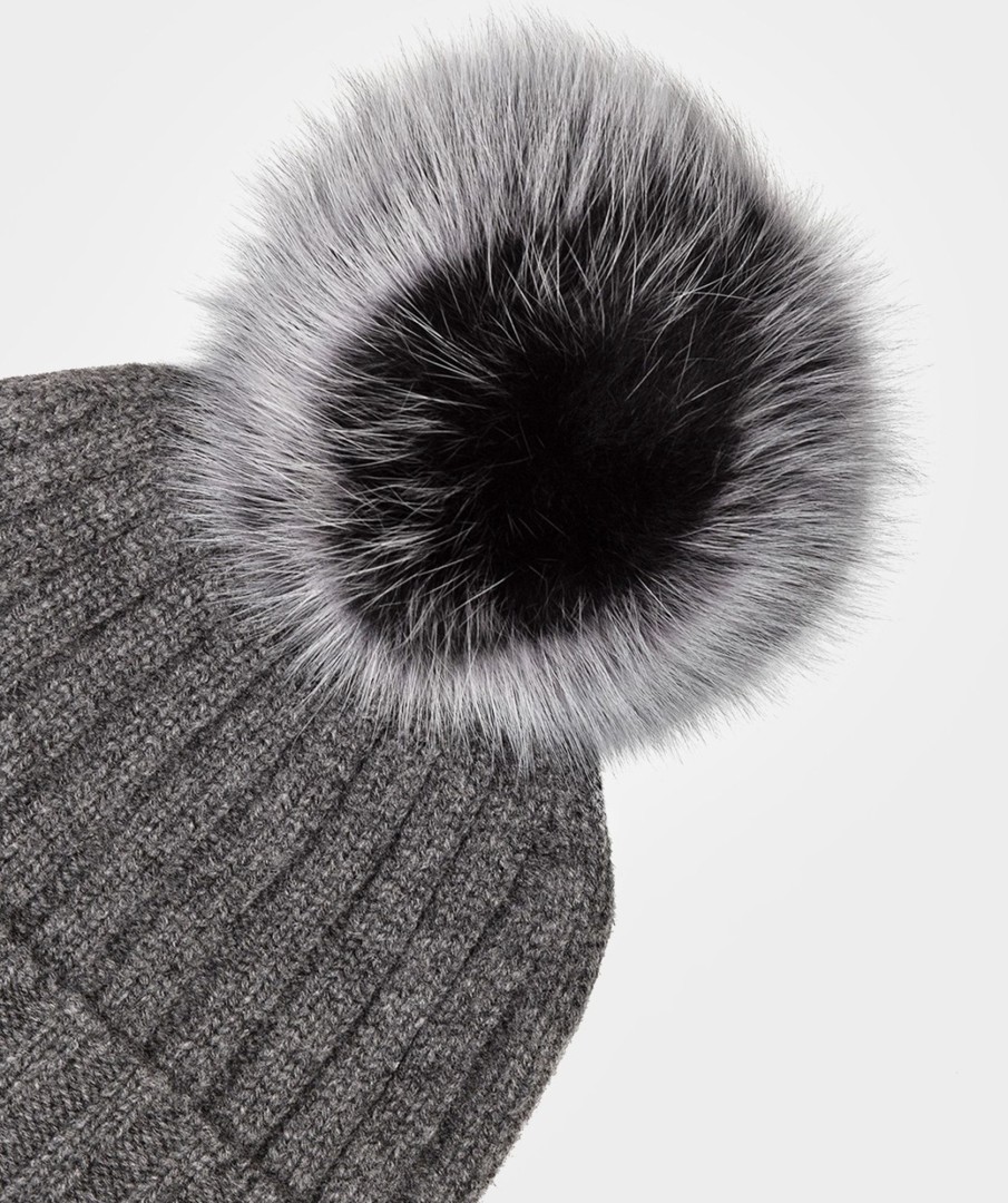 Accessories Pedro Miralles Winter Clothes | Cashmere Beanie Gorro Gris Claro