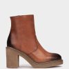 Shoe Pedro Miralles Ankle Boots | Botin De Piel Con Tacon Y Plataforma Elit Codac