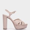 Shoe Pedro Miralles Heeled Sandals | Leather Heeled Sandals Vitello Palo