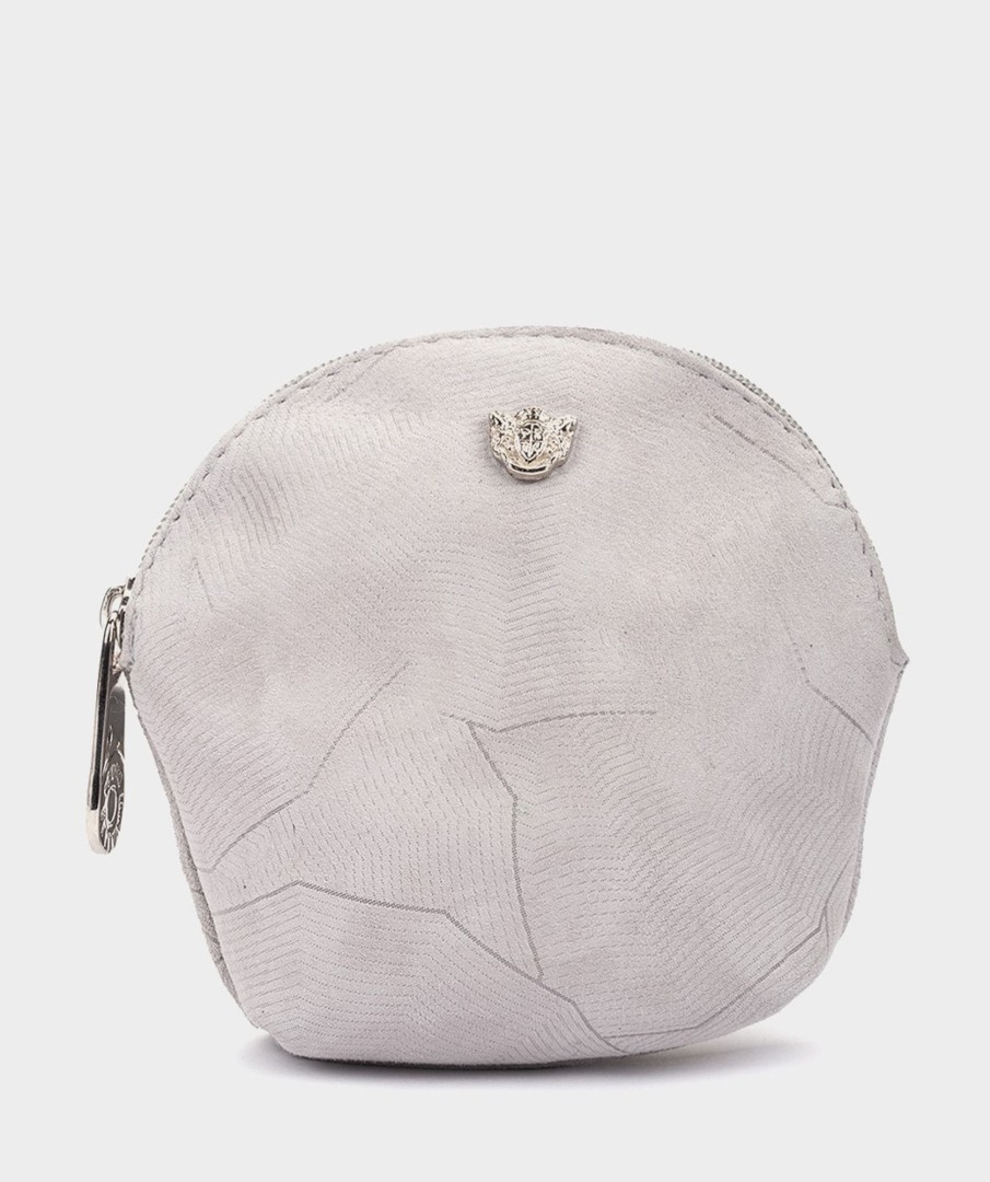 Accessories Pedro Miralles Accessories | Embossed Leather Purse With Zipper Mogris