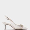 Shoe Pedro Miralles Pumps | Leather Heeled Shoes Nacarado Perla