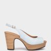 Shoe Pedro Miralles Heeled Sandals | Leather Heel Sandals Mercurio Ponza