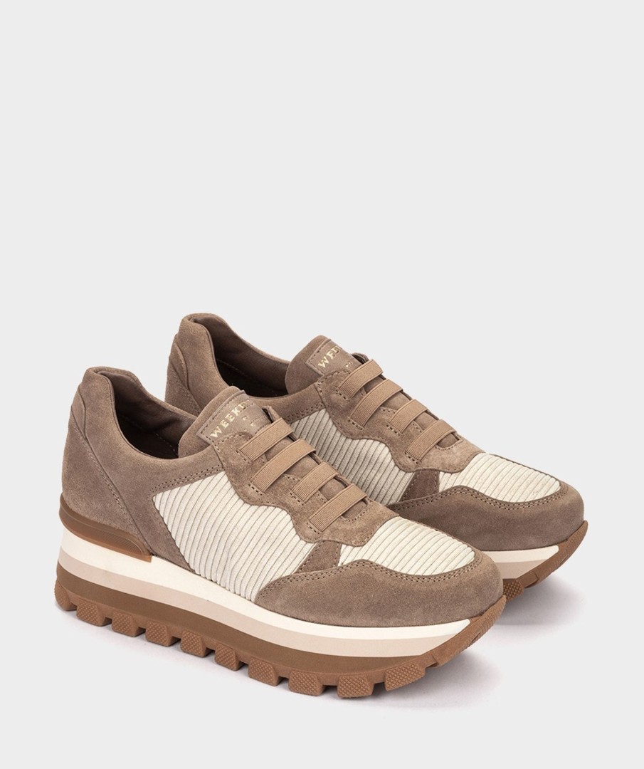 Shoe Pedro Miralles Sneakers | Leather Trainers Velour Marmota