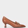 Shoe Pedro Miralles Pumps | Nude Coloured Leather Heeled Shoes Seta Tan