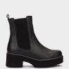 Shoe Pedro Miralles Ankle Boots | Black Leather Ankle Boots. Nucleo Negro