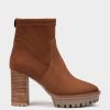 Shoe Pedro Miralles Ankle Boots | Elastic Fabric Ankle Boots. Ante Strech Cuero