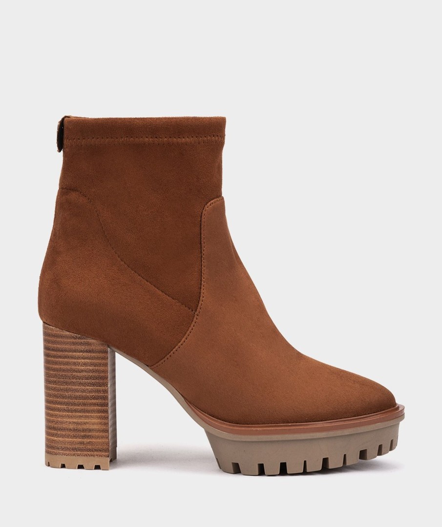 Shoe Pedro Miralles Ankle Boots | Elastic Fabric Ankle Boots. Ante Strech Cuero