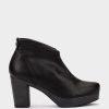 Shoe Pedro Miralles Ankle Boots | Black Elastic Vegan Leather Ankle Boots Onix Negro