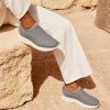 Shoe Pedro Miralles Sneakers | Sock Trainers Made Of Fabric With Shiny Detail On The Ankle Short Sock Gris