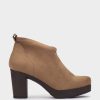 Shoe Pedro Miralles Ankle Boots | Vegan Leather Ankle Boots. Ante Strech Taupe