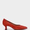 Shoe Pedro Miralles Pumps | Thin-Toe Heeled Shoes Made Of Suede. Amalfi Bright