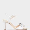 Shoe Pedro Miralles Heeled Sandals | Leather Heeled Sandals Nacarado Perla