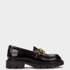 Shoe Pedro Miralles Loafers | Patent Leather Loafers In Black Reflex Negro