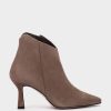 Shoe Pedro Miralles Ankle Boots | Suede Heeled Ankle Boots Amalfi Acero