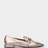 Shoe Pedro Miralles Loafers | Metallic Leather Loafers Napa Metal Humo