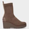 Shoe Pedro Miralles Ankle Boots | Stretch Fabric Ankle Boot Ante Strech Taupe