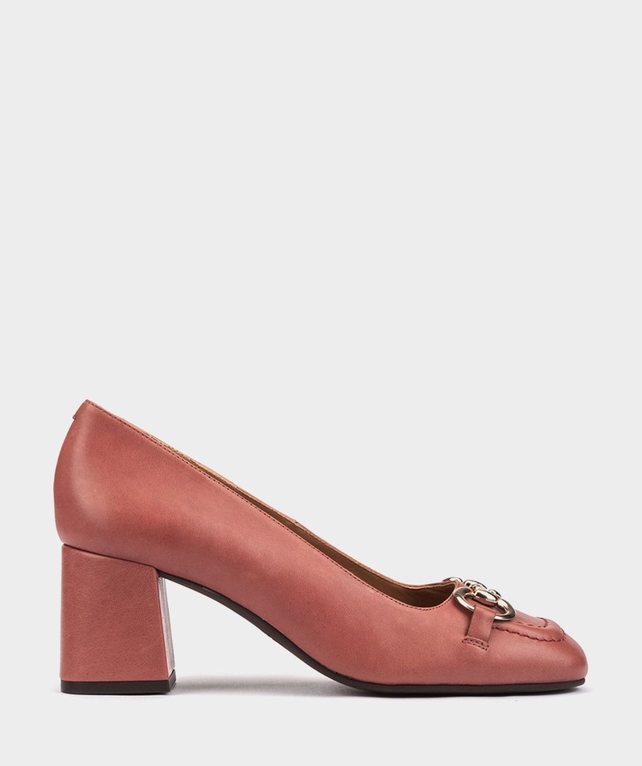 Shoe Pedro Miralles Pumps | Leather Pumps. Cristal Terracota