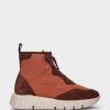 Shoe Pedro Miralles Sneakers | Sports Shoes Made Of Suede And Fabric In Brown Meme Teja