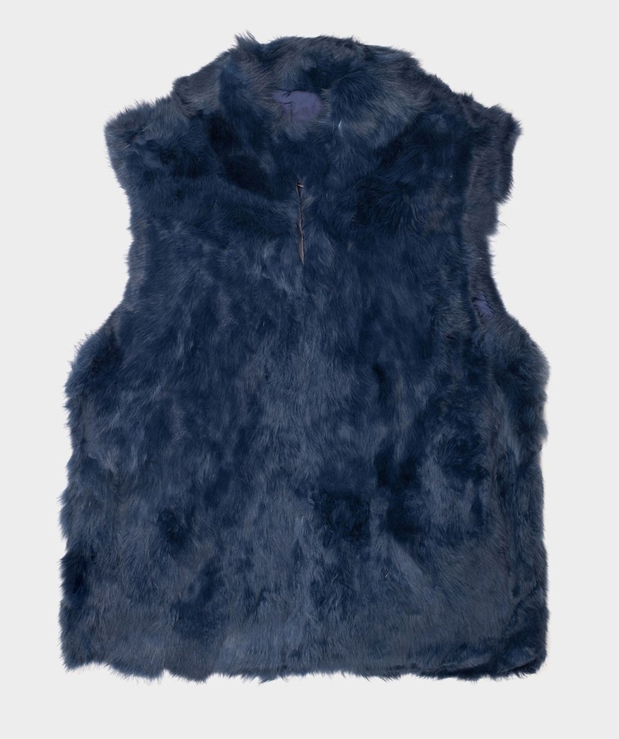 Accessories Pedro Miralles Winter Clothes | Real Fur And Leather Waistcoat. Mostaza