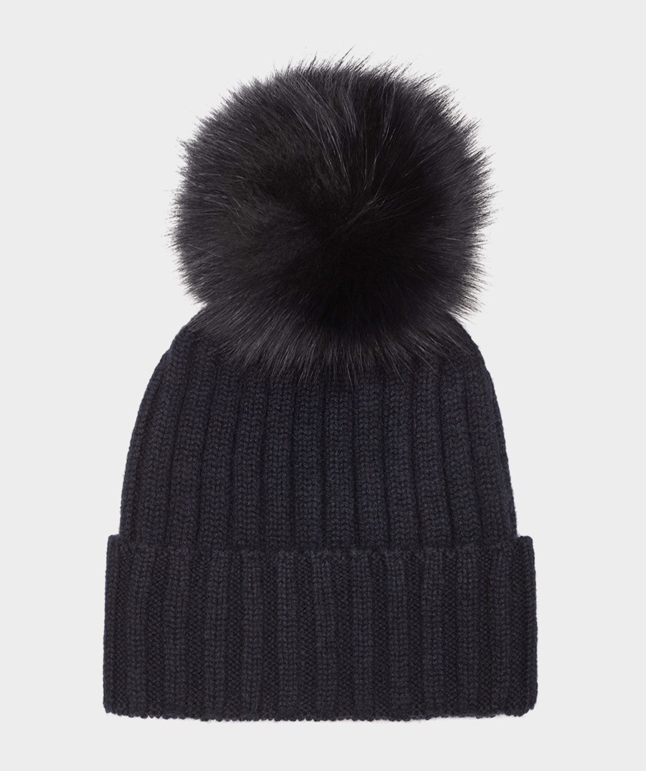 Accessories Pedro Miralles Winter Clothes | Cashmere Beanie Gorro Marino