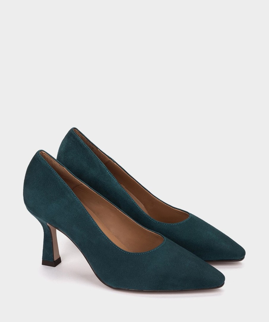 Shoe Pedro Miralles Pumps | High-Heeled Shoes And Pointy Toe Amalfi Petroleo