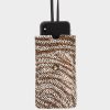 Accessories Pedro Miralles Accessories | Leather Phone Holder Cm Cebra