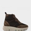 Shoe Pedro Miralles Sneakers | Sports Shoes Made Of Suede And Fabric In Brown Meme Marron